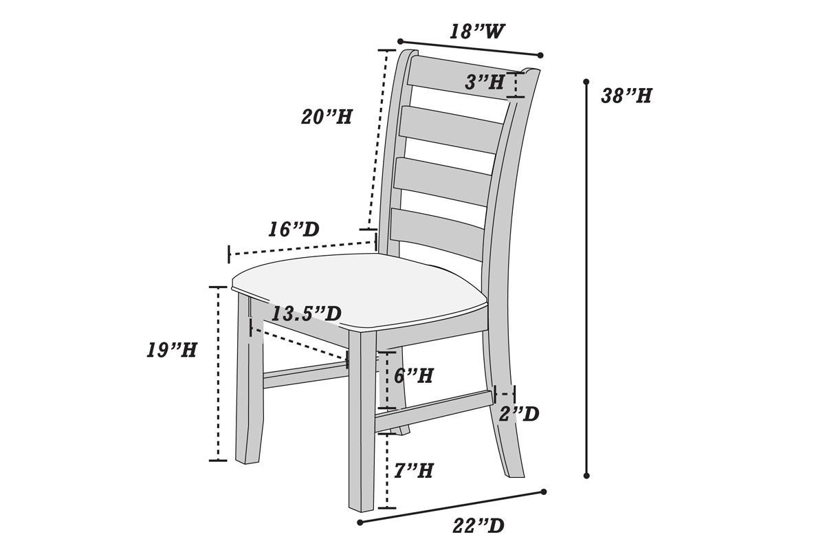 White Classic 2Pcs Dining Chairs Set Rubberwood Beige Fabric Cushion Seats Ladder Backs Dining Room Furniture Side Chair White Dining Room Foam Classic,Contemporary,Modern,Transitional Dining Chairs Rubberwood Ladder Back Solid Wood