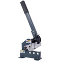 Industrial 5 Inch Sheet Metal Plate Shear, Solid Construction Mounting Type Metal Shear, High Precision Manual Hand Plate Shear Gray Metal