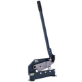 Industrial 10 Inch Sheet Metal Plate Shear, Solid Construction Mounting Type Metal Shear, High Precision Manual Hand Plate Shear Gray Metal