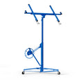 16Ft Lift Drywall Panel Hoist Jack For Ceiling Blue Blue Iron Plastic