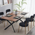 Set Of 2 Mid Century Modern Dining Chairs Teddy Fabric Upholstery Curved Back Metal Frame Black Elegant And Comfortable Kitchen Chairs Black Metal