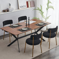 Set Of 2 Mid Century Modern Dining Chairs Teddy Fabric Upholstery Curved Back Metal Frame Black Elegant And Comfortable Kitchen Chairs Black Metal