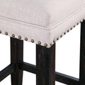 Farmhouse 24In Height Barstools For 34