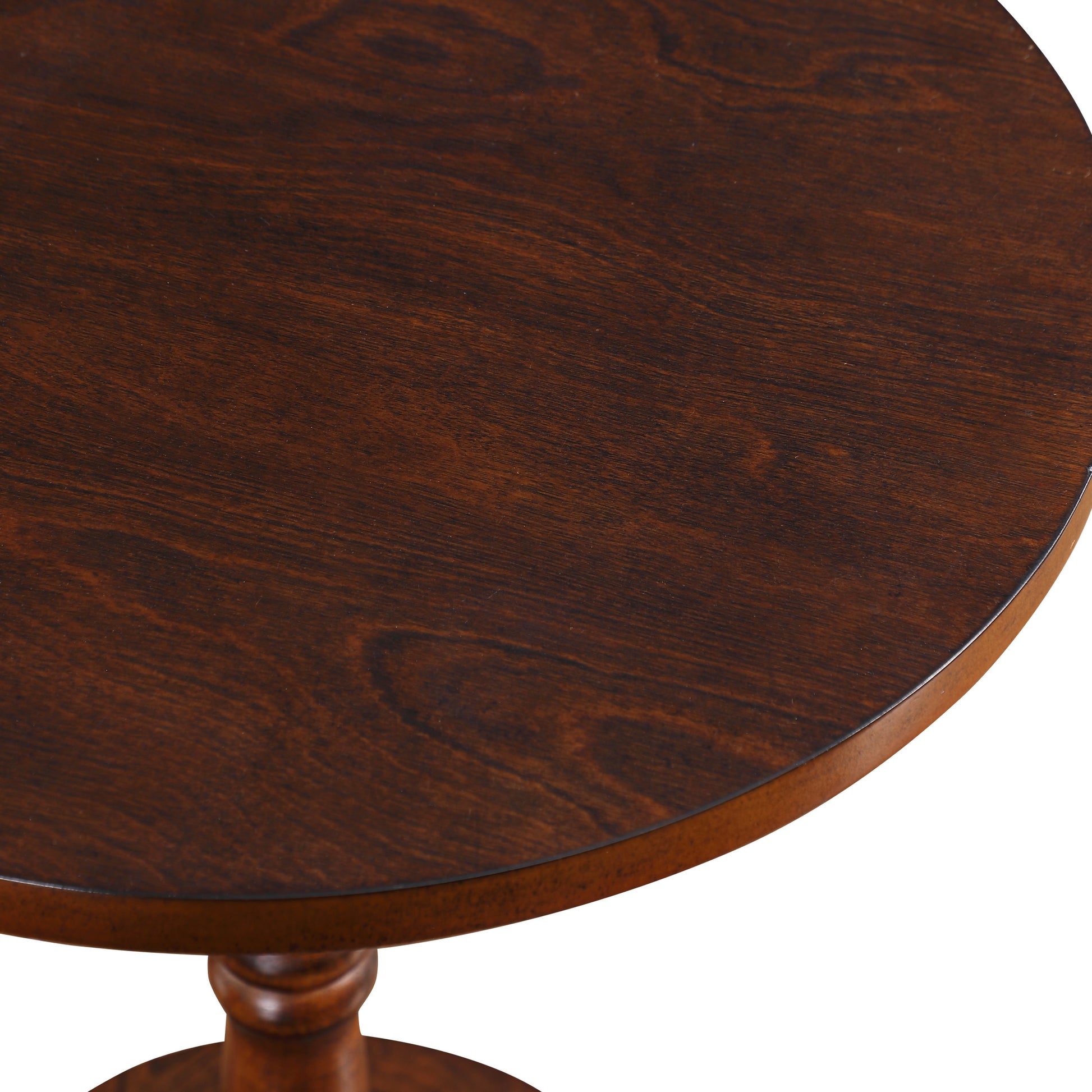 Fabric Accent Chair Set Of 2 With Round Wood Table, Decorative Slipper Chair Brown Espresso Primary Living Space Contemporary,Mid Century Modern,Modern Rubberwood Foam Rubber Wood