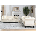 3 Seater 3 Seater Combination Sofa.Beige Velvet W834S00063 Beige Foam Velvet