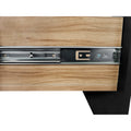 Unique Design Coffee Table With 4 Hidden Storage Compartments, Square Cocktail Table With Extendable Sliding Tabletop, Uv High Gloss Design Center Table For Living Room, 31.5