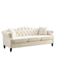 3 Seater 3 Seater Combination Sofa.Beige Velvet W834S00065 Beige Foam Velvet