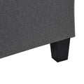 Sectional Sofa Set For Living Room With L Shape Chaise Lounge ,Cup Holder And Left Or Right Hand Chaise Modern 4 Seat Grey Fabric