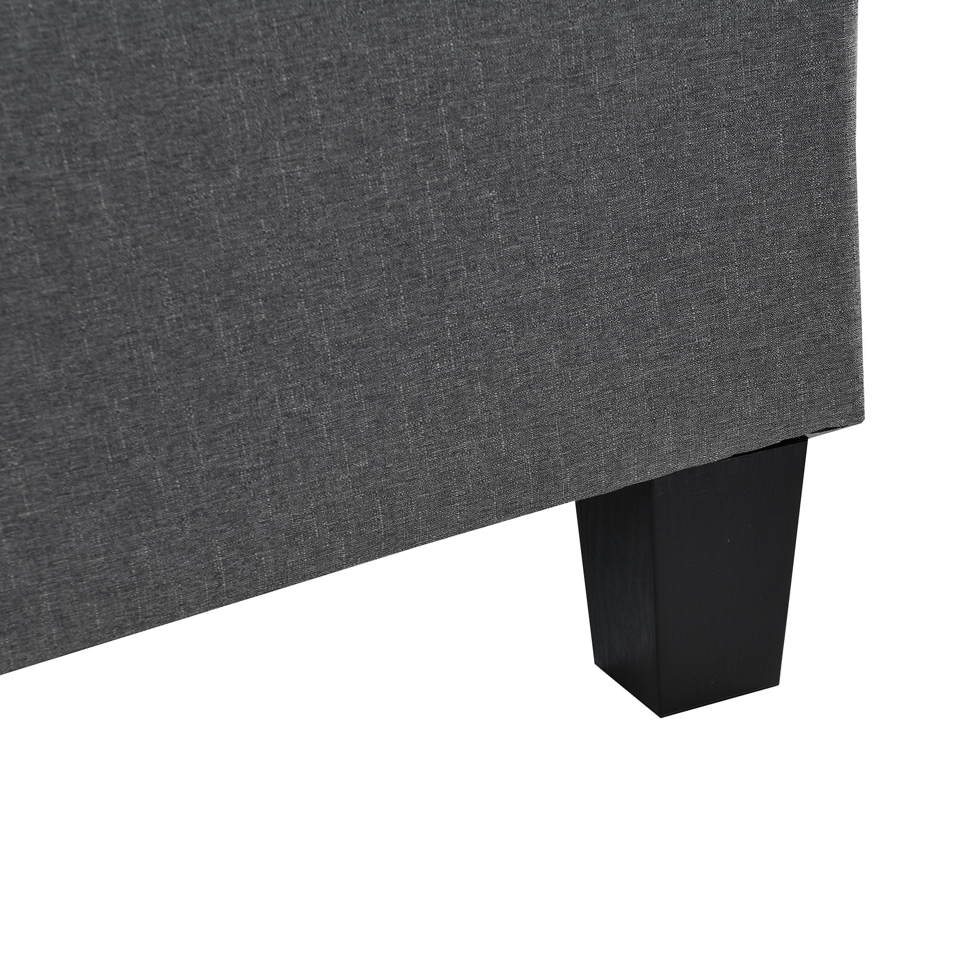 Sectional Sofa Set For Living Room With L Shape Chaise Lounge ,Cup Holder And Left Or Right Hand Chaise Modern 4 Seat Grey Fabric