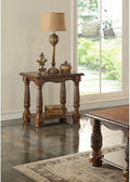 Traditional Formal Look Wooden 1Pc End Table Living Room Sofa Side Table Rubberwood Ash Burl Veneer Brown Bedroom Classic,Traditional Rubberwood Rectangular Open Storage Coffee & End Tables Solid Wood