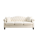 3 Seater 3 Seater Combination Sofa.Beige Velvet W834S00065 Beige Foam Velvet