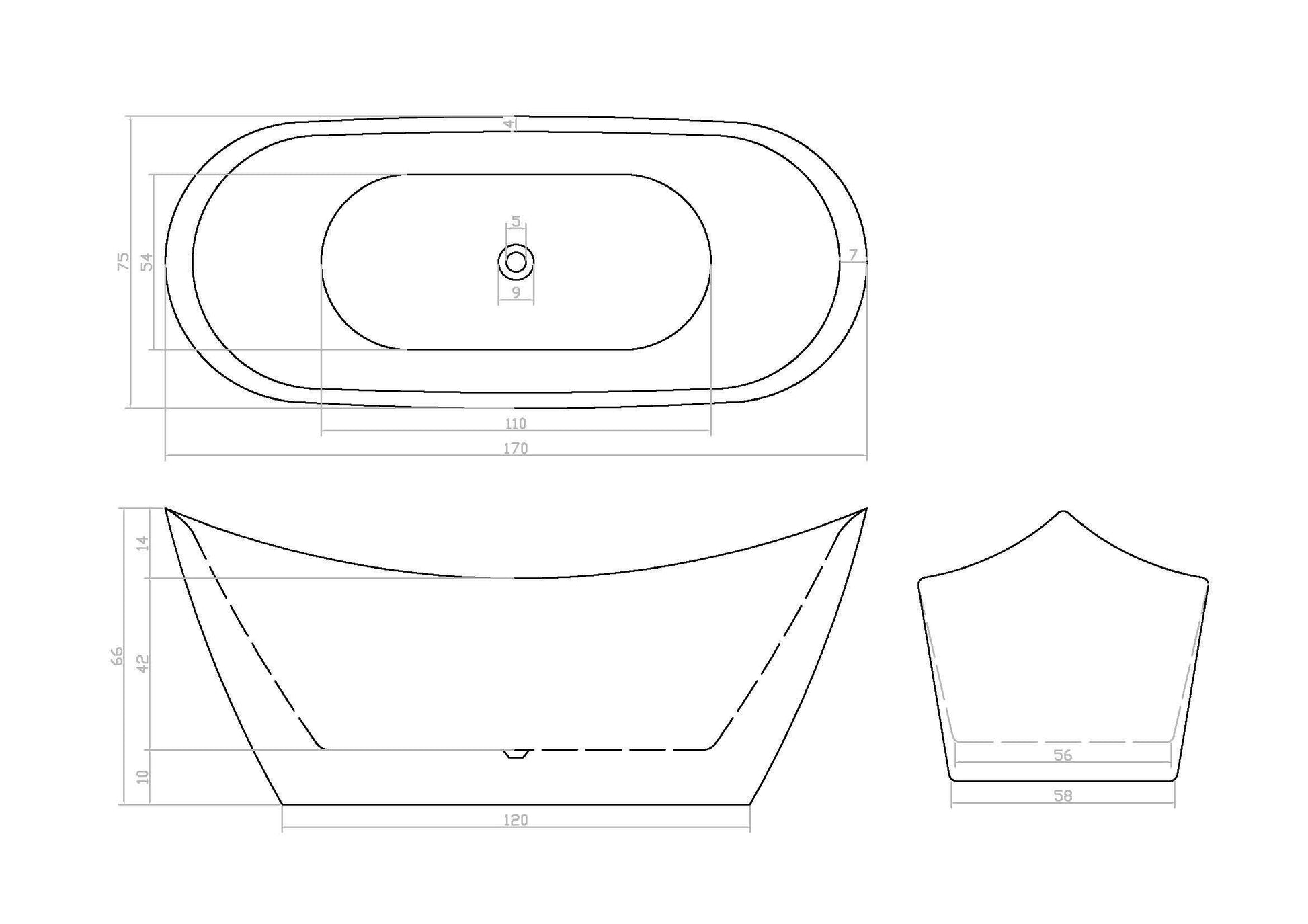 67" Acrylic Freestanding Bathtub Acrylic Soaking Tubs, Oval Shape Freestanding Bathtubs With Chrome Overflow And Pop Up Drain, Double Slipper Tub Gloss White Oval Bathroom Freestanding Tubs Polished 61 69 In Contemporary Soaking Center Acrylic Acrylic