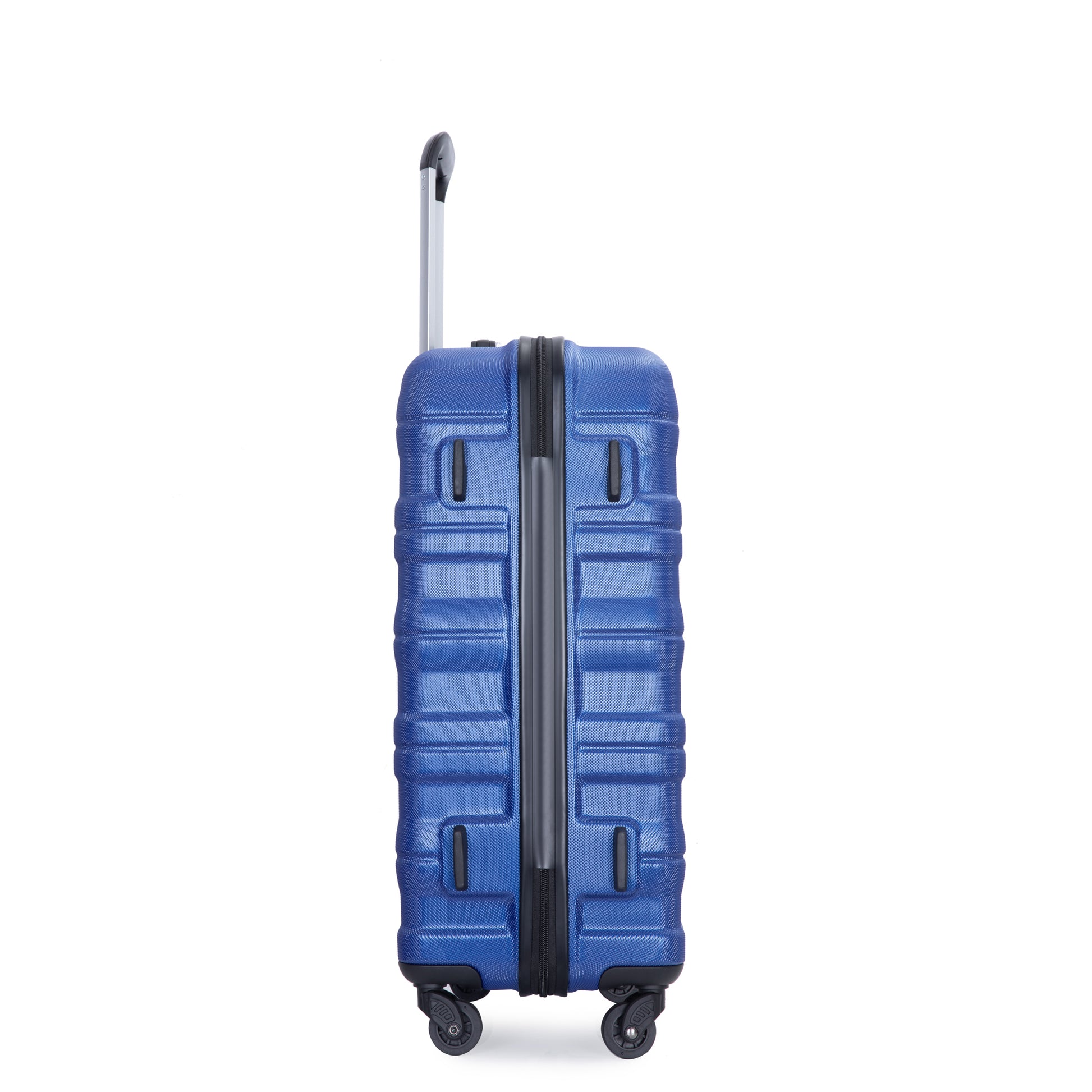 3 Piece Luggage Sets Pc Lightweight & Durable Expandable Suitcase With Two Hooks, Spinner Wheels, Tsa Lock, 21 25 29 Dark Blue Dark Blue Pc