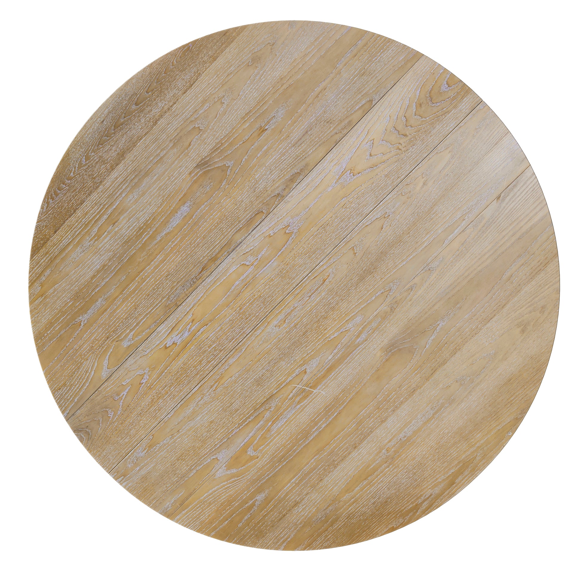 Farmhouse 5 Piece Extendable Round Dining Table Set With Storage Drawers And 4 Dining Chairs,16" Removable Leaf, Natural Wood Dining Room Extendable Rubberwood Round Dining Table With Chair Wood Wood Natural Ladder Back Seats 4 42 Inches Removable Leaf