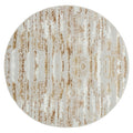 Milano Collection Shimmer Skin Woven Round Area Rug Multicolor Polyester