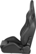 Racing Seat Black Pu Vinyl