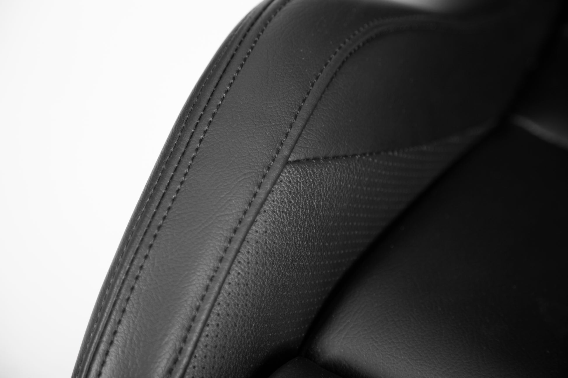 Racing Seat Black Pu Vinyl