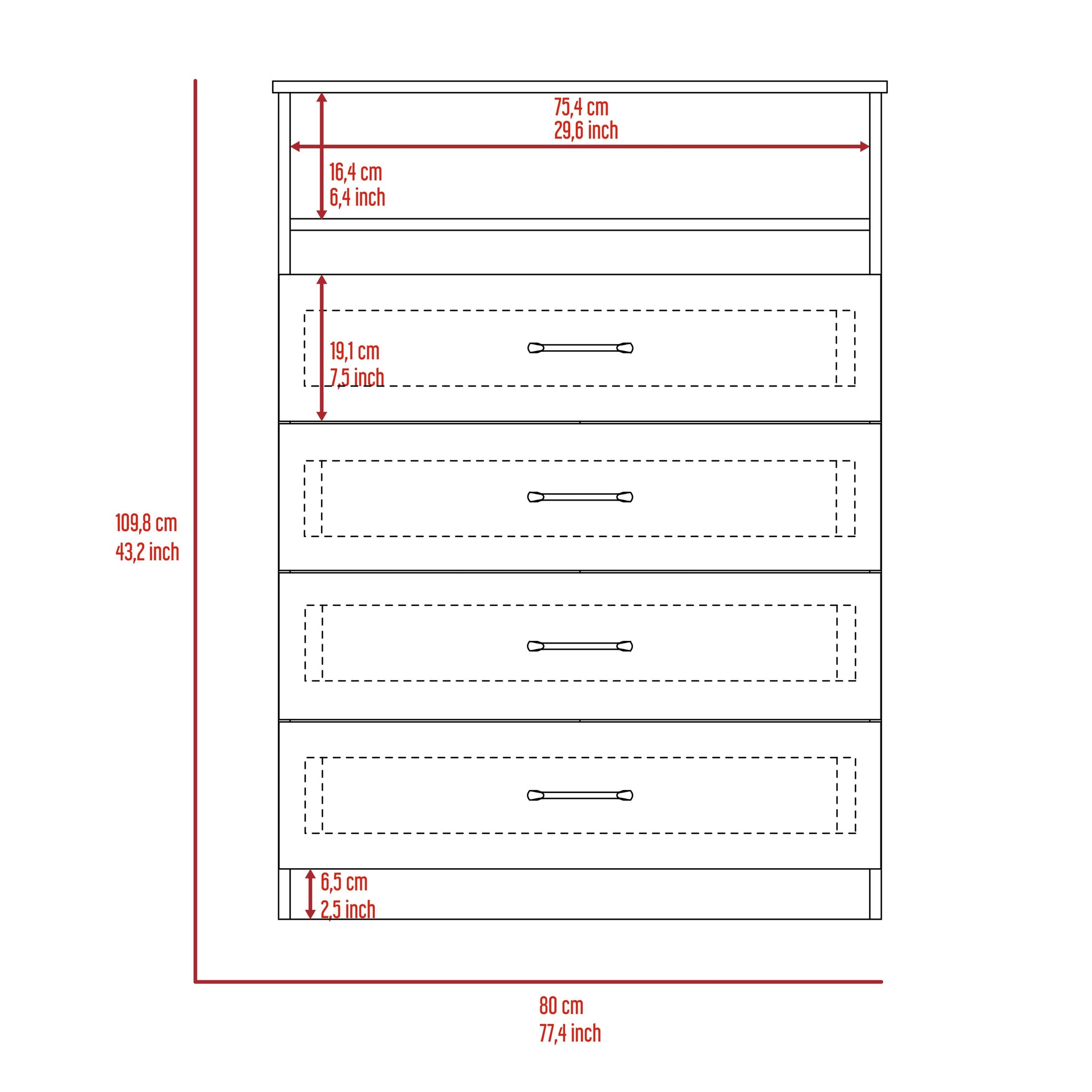 Omaha 2 Piece Armoire And Dresser, White White 2 Piece Set Bedroom Modern Engineered Wood