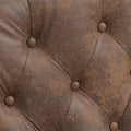 Coolmore Wood Frame Armchair, Modern Accent Chair Lounge Chair With Sturdy Wood Legs For Living Room Bedroom Coffee Pu Coffee Foam Microsuede