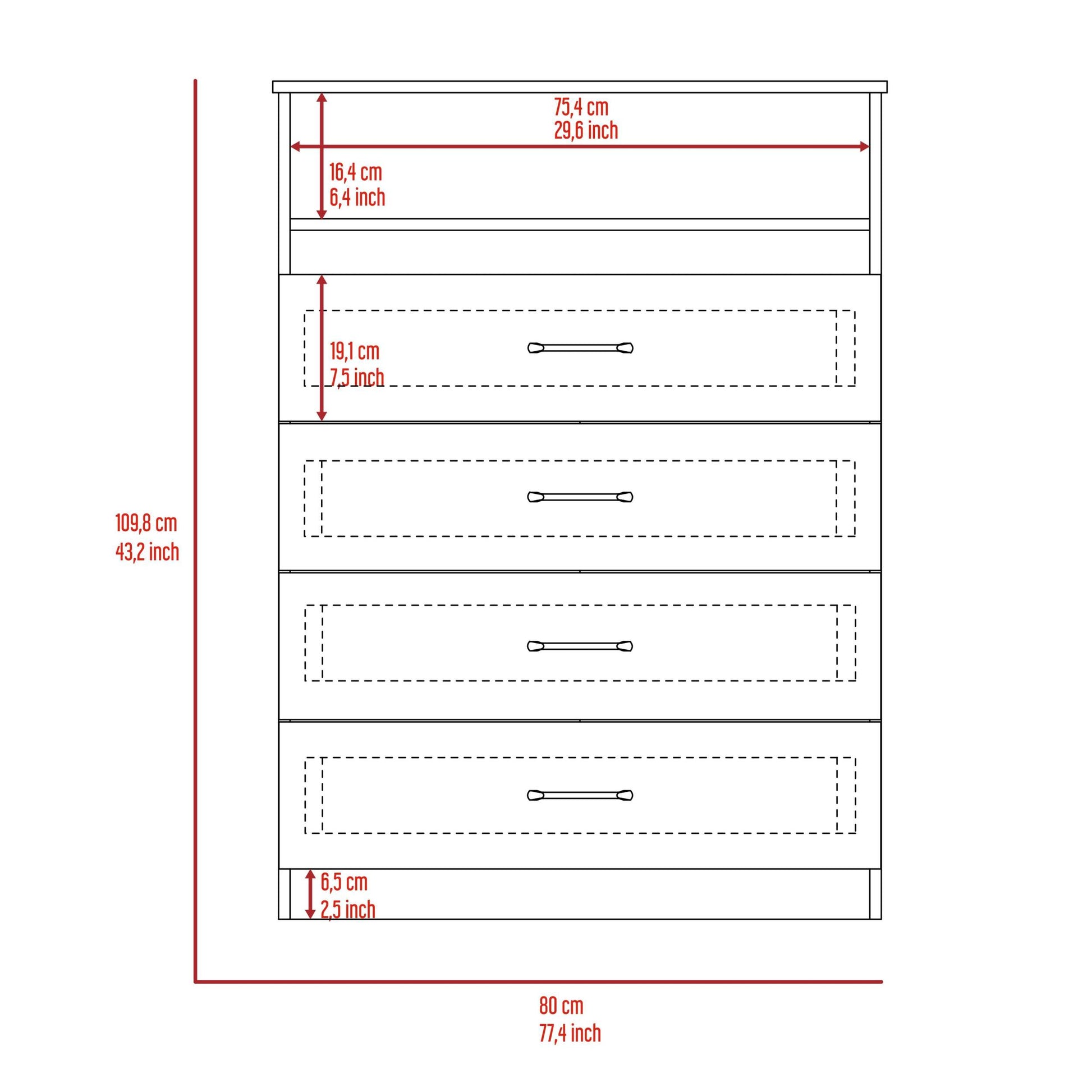 Midval 2 Piece Bedroom Set, Armoire Dresser, White Queen White White 2 Piece Set Bedroom Dresser Included Engineered Wood