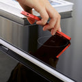 Smart Table Fridge, Multifunctional Coffee Table, Tempered Glass Table Top And Back Storage Black Tempered Glass