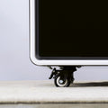 Smart Table Fridge, Multifunctional Coffee Table, Tempered Glass Table Top And Back Storage Black Tempered Glass