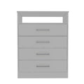 Midval 2 Piece Bedroom Set, Armoire Dresser, White Queen White White 2 Piece Set Bedroom Dresser Included Engineered Wood