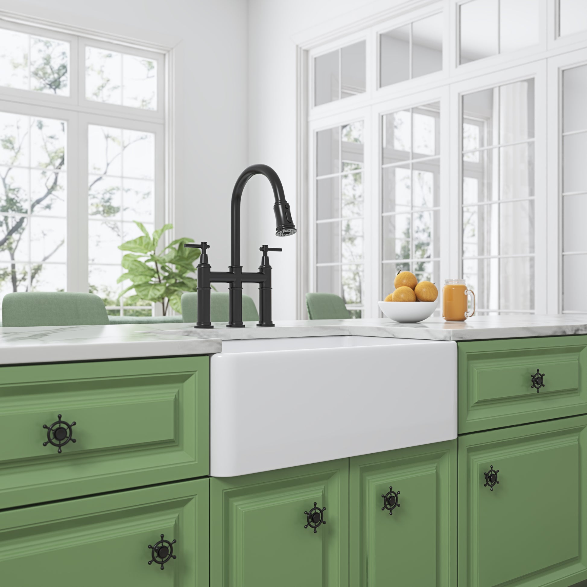 Inch White Farmhouse Sink Deep Apron Sink Undermount Farmhouse Kitchen Sink Single Farm Sink White Ceramic