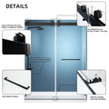 Frameless Double Sliding Shower, 69