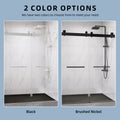 Frameless Double Sliding Shower, 69