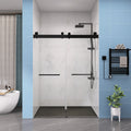 Frameless Double Sliding Shower, 57