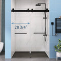 Frameless Double Sliding Shower, 57