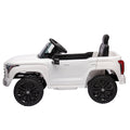 Officially Licensed Toyota Tundra Pickup,Electric Pickup Car Ride On For Kid, 12V Electric Ride On Toy,2.4G W Parents Remote Control,Electric Car For Kids,Three Speed Adjustable,Power Display White Plastic