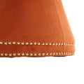 Coolmore Swivel Barrel Chair, Comfy Round Accent Sofa Chair For Living Room, 360 Degree Swivel Barrel Club Chair, Leisure Arm Chair For Nursery, Hotel, Bedroom, Office, Lounge Orange Velvet