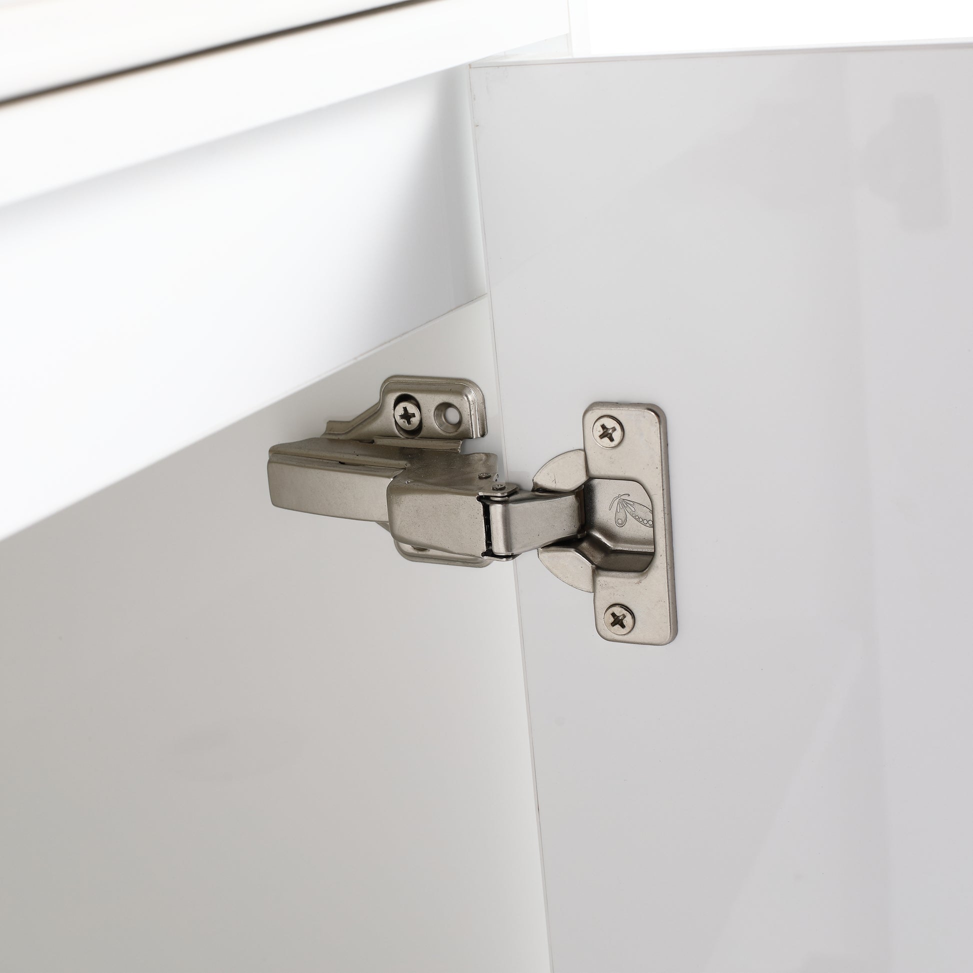 24" Freestanding Bathroom Vanity With Ceramic Sink Bvb06724Wh G Bl9060B White 2 Bathroom Freestanding Modern Plywood
