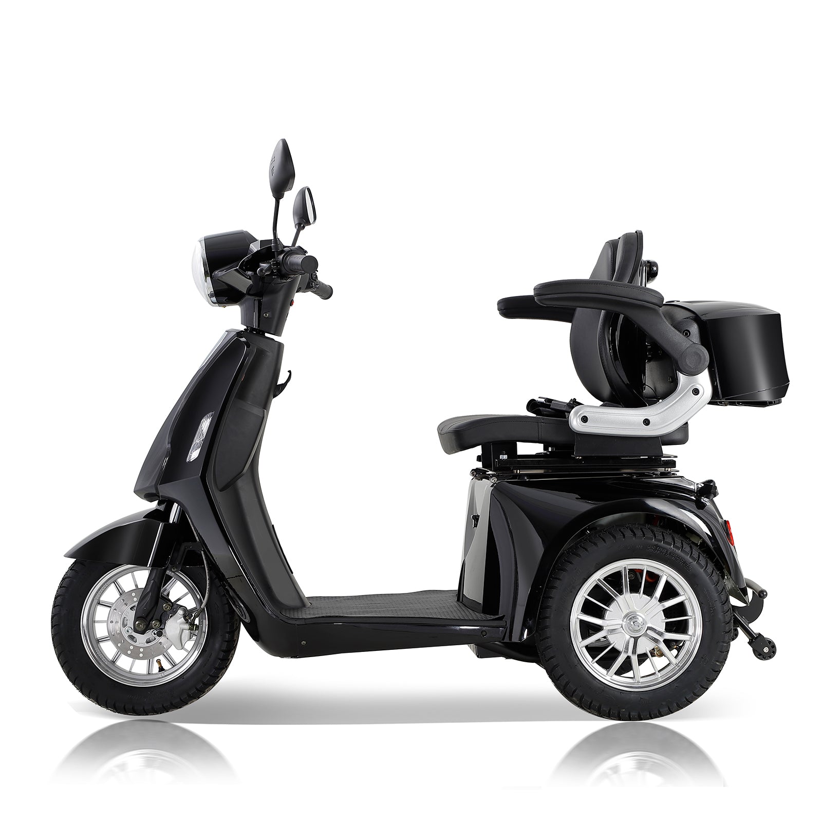 Electric Mobility Scooter With Big Size ,High Power Black Abs Pc