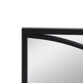 32 Rectangular Wall Mirrors With Black Frame, Home Decor For Living Room Bedroom Entryway Black Iron