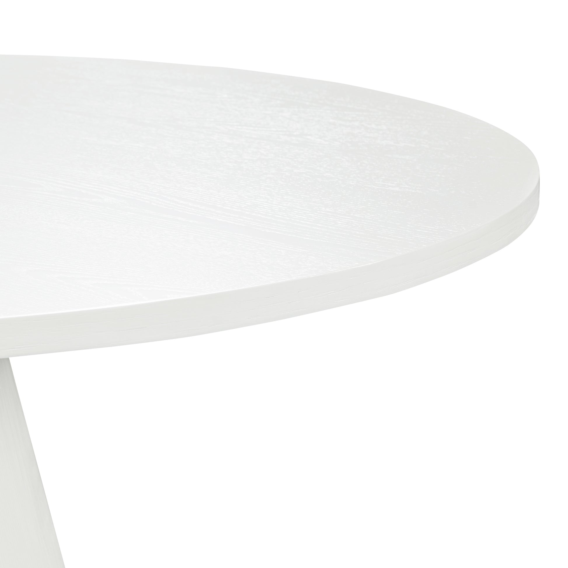 5 Piece Dining Set Retro Round Table With 4 Upholstered Chairs For Living Room, Dining Room Creamy White Cream White Rubber Wood