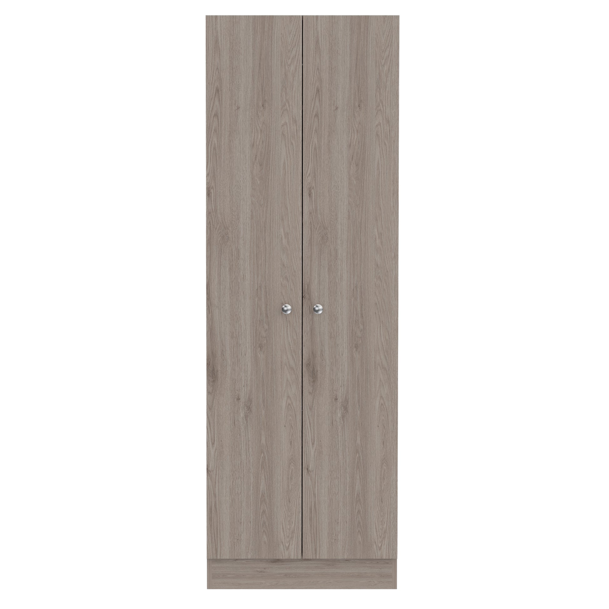 Storage Cabinet Pipestone, Double Door, Light Gray Finish Light Gray Particle Board