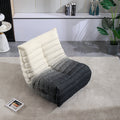 Swivel And Rocking Velvet Recliner, Reclining Chair With Adjustable Footrest And Side Pocket White Black Velvet