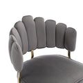 Coolmore Swivel Bar Stools Set Of 2 Adjustable Counter Height Chairs With Footrest For Kitchen, Dining Room Gray Velvet