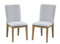 Delphine Set Of 2 Gray Linen Fabric 19