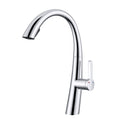 Chrome Single Handle Stainless Steel Pull Out Kitchen Faucet Chrome Stainless Steel