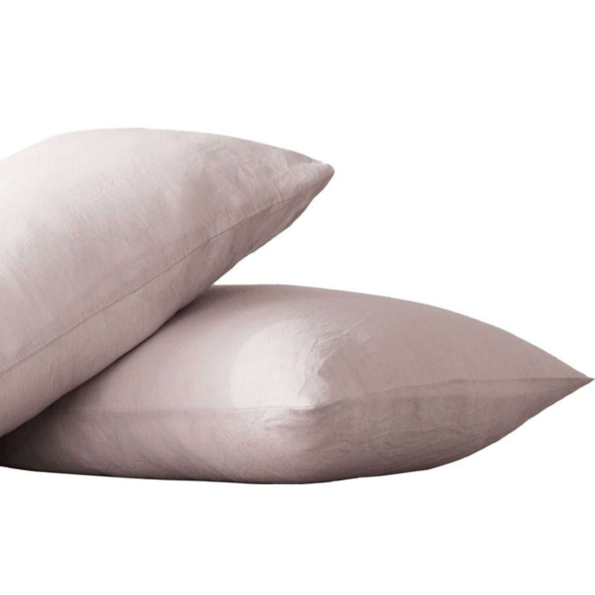 King Size Pillow Cases Set Of 2, Pink Pillow Cases Set Of 2, Pillow Cases King, Premium Soft Linen Pillow Case With Envelope Enclosure 20"X36" Pink Linen Linen