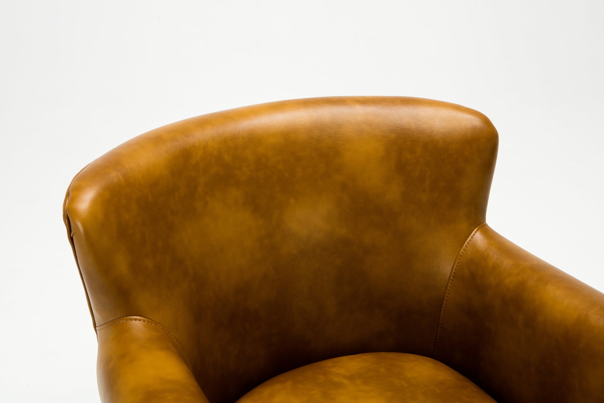 Hadley Camel Club Chair Camel Foam Polyester Blend
