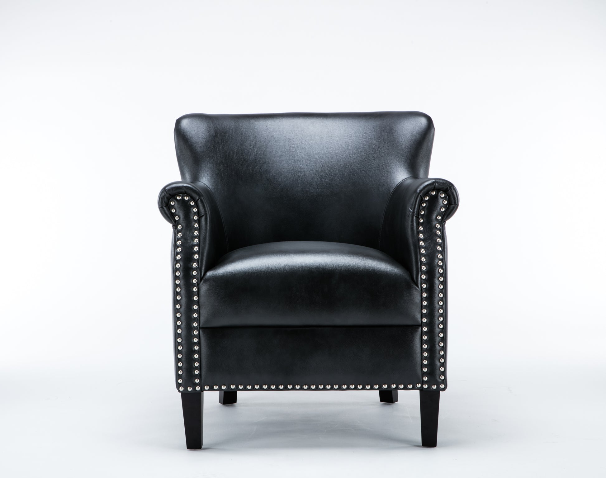 Hadley Charcoal Club Chair Charcoal Foam Polyester Blend