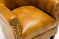 Hadley Camel Club Chair Camel Foam Polyester Blend