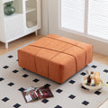 Modular Sectional Single Sofa,Armless Chair With Removable Back Cushion 33.1