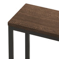 Modern Design Kitchen Dining Table,Pub Table,Long Dining Table Set With 3 Stools,Easy Assembly,Dark Brown Dark Brown Mdf