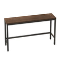 Modern Design Kitchen Dining Table,Pub Table,Long Dining Table Set With 3 Stools,Easy Assembly,Dark Brown Dark Brown Mdf